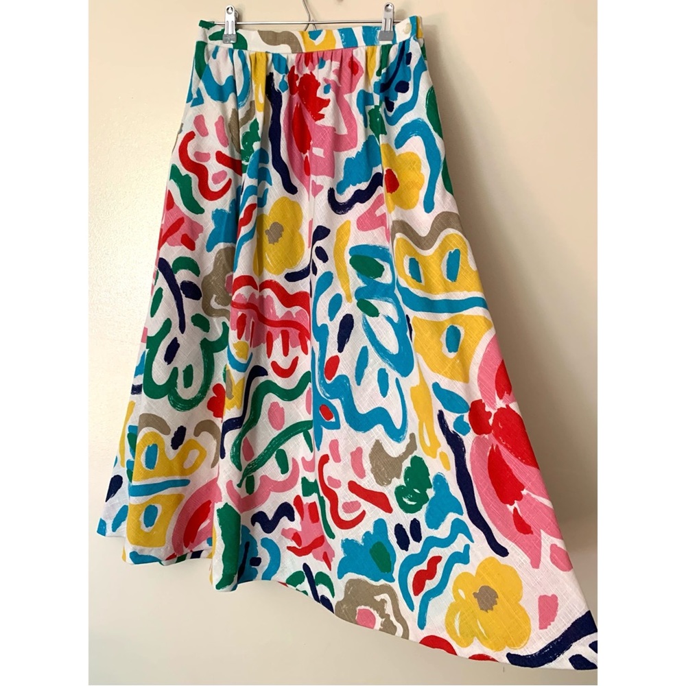 Vintage • 14 • Midi Colorful JBJ Sportswear Skirt
